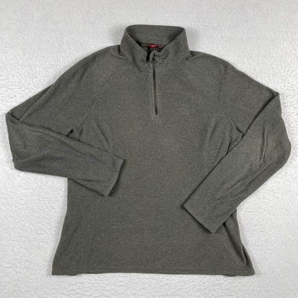 The North Face Sweaters - The North‎ Face Sweater Womens Large Gray Fleece 1/4 Zip Pullover Outdoors Hike